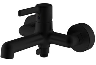 Смеситель для ванны Haiba HB60814-7 чёрный матовый